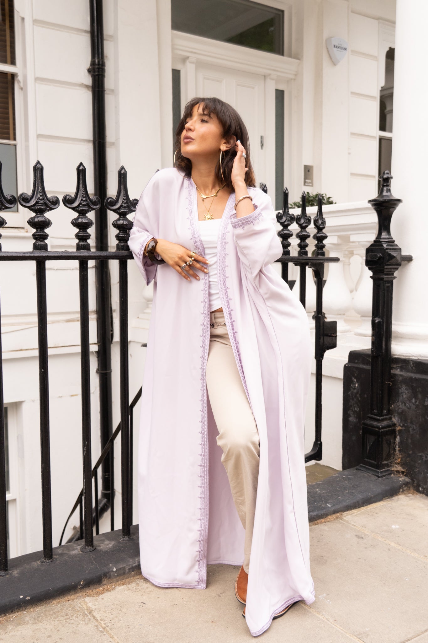 Lila Abaya