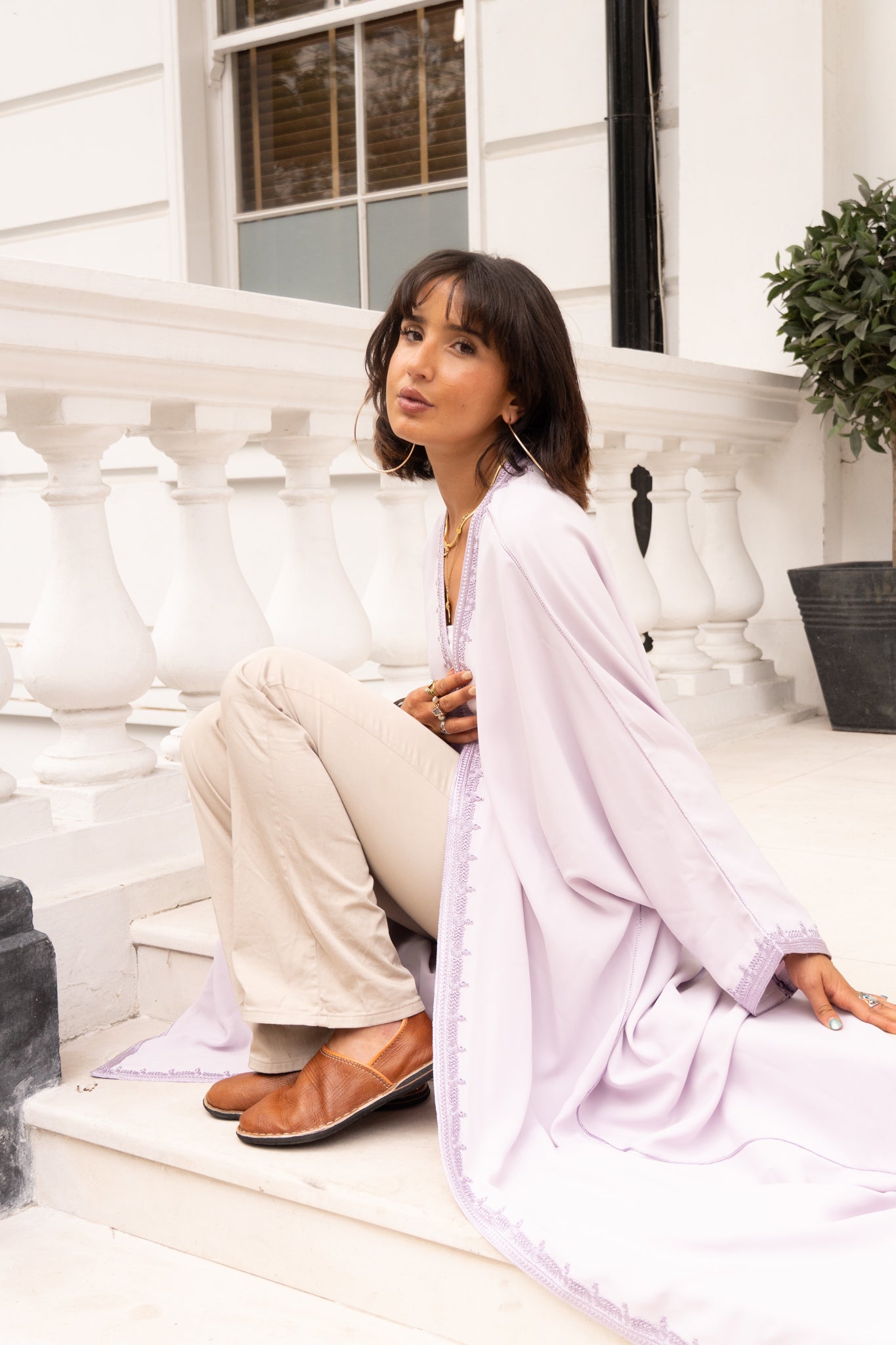 Lila Abaya