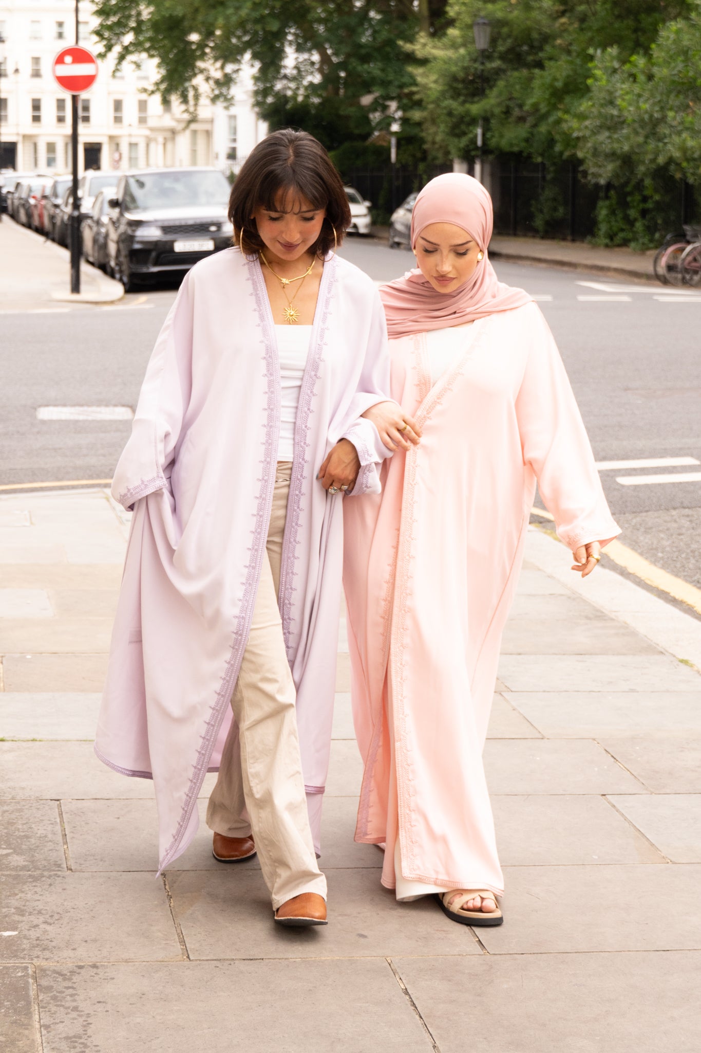 Blush Abaya