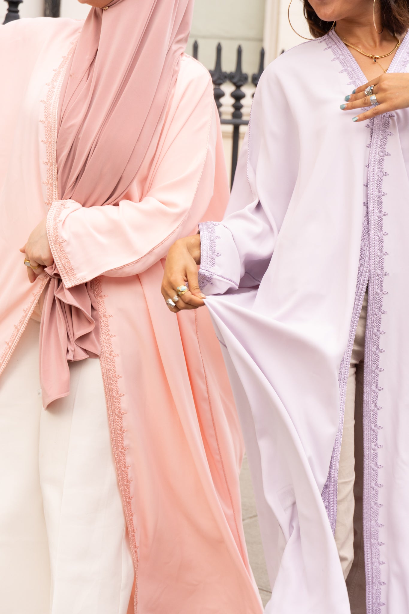 Blush Abaya