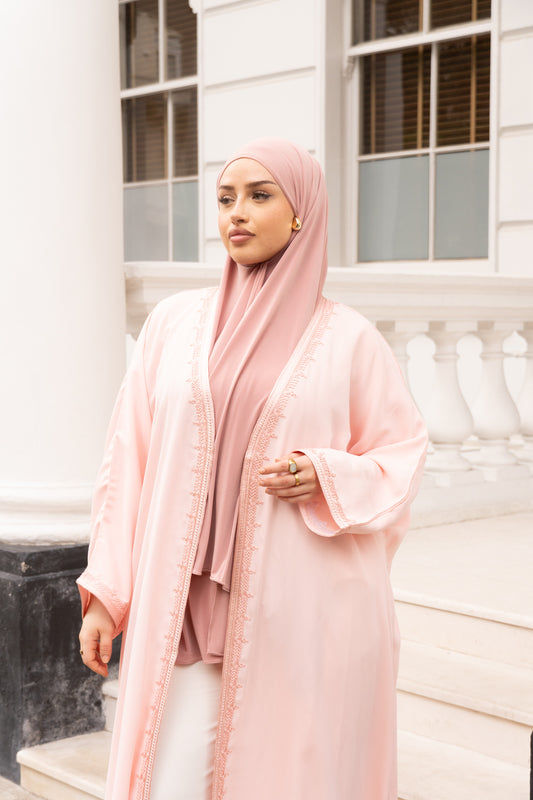 Blush Abaya
