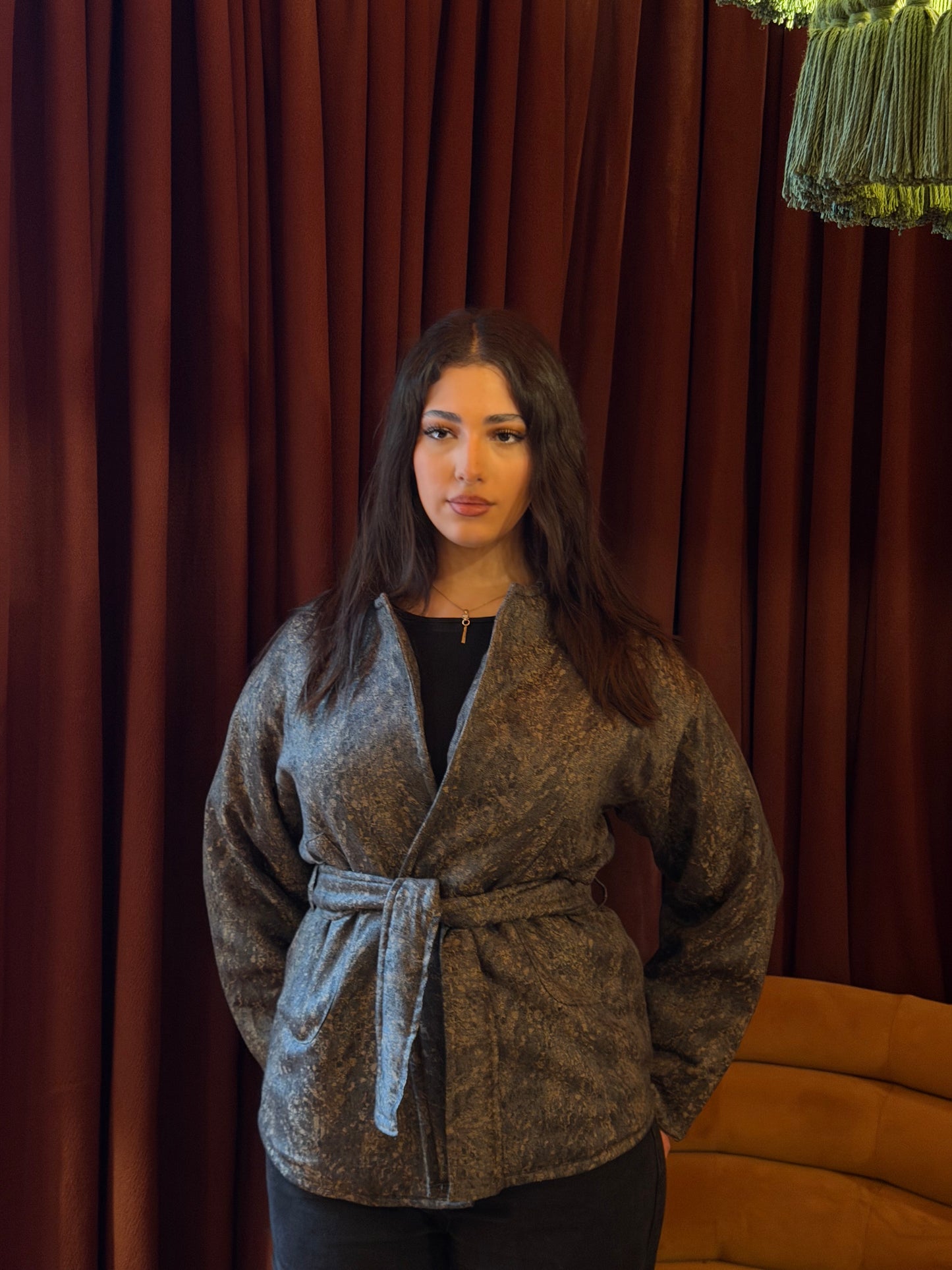 Noor wrap jacket